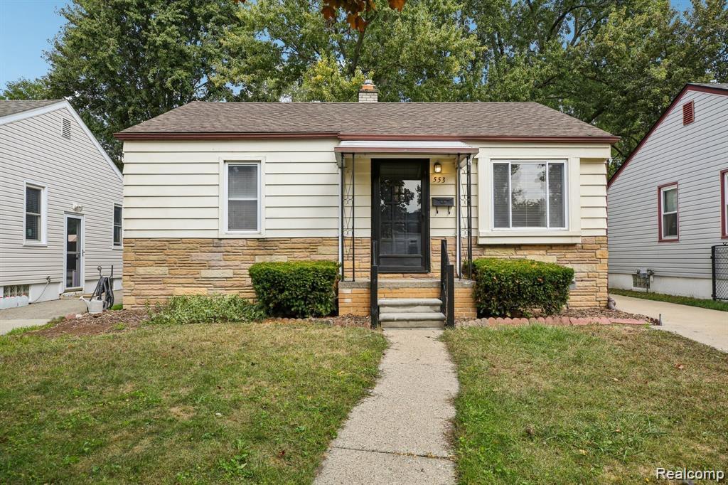 553 E Annabelle Avenue, Hazel Park, MI 48030 — front exterior