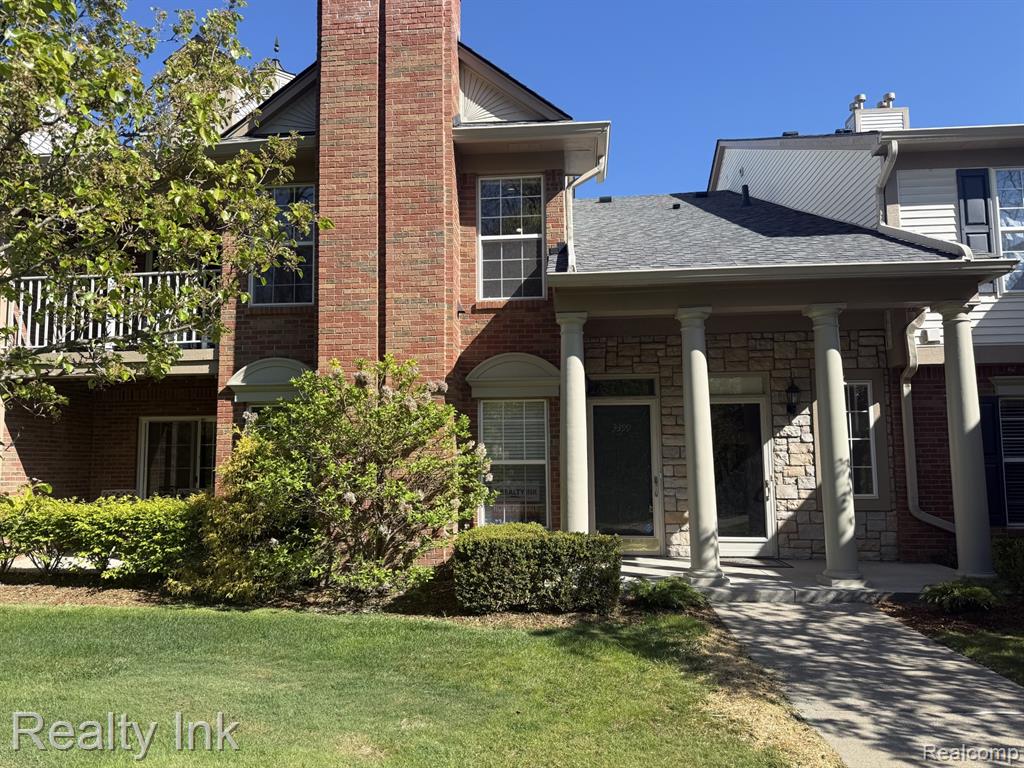3399 Tremonte Circle S, Rochester, MI 48306 — front exterior