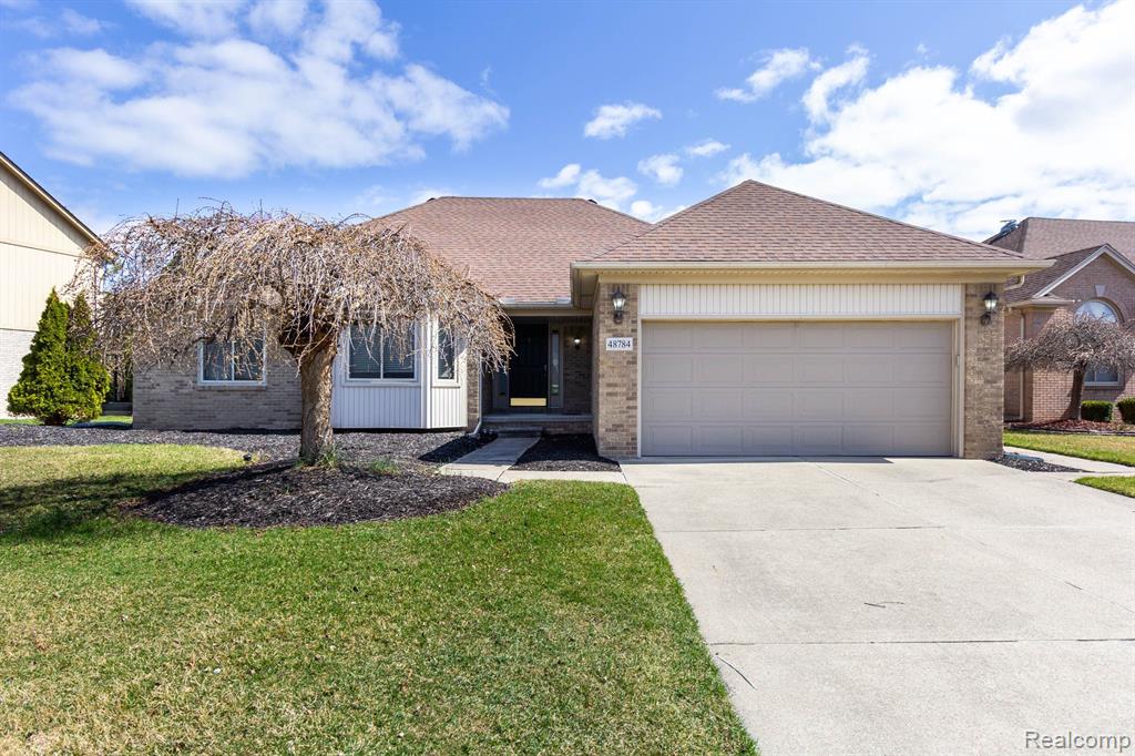 48784 BELLTOWER Drive, Macomb, MI 48044 — front exterior