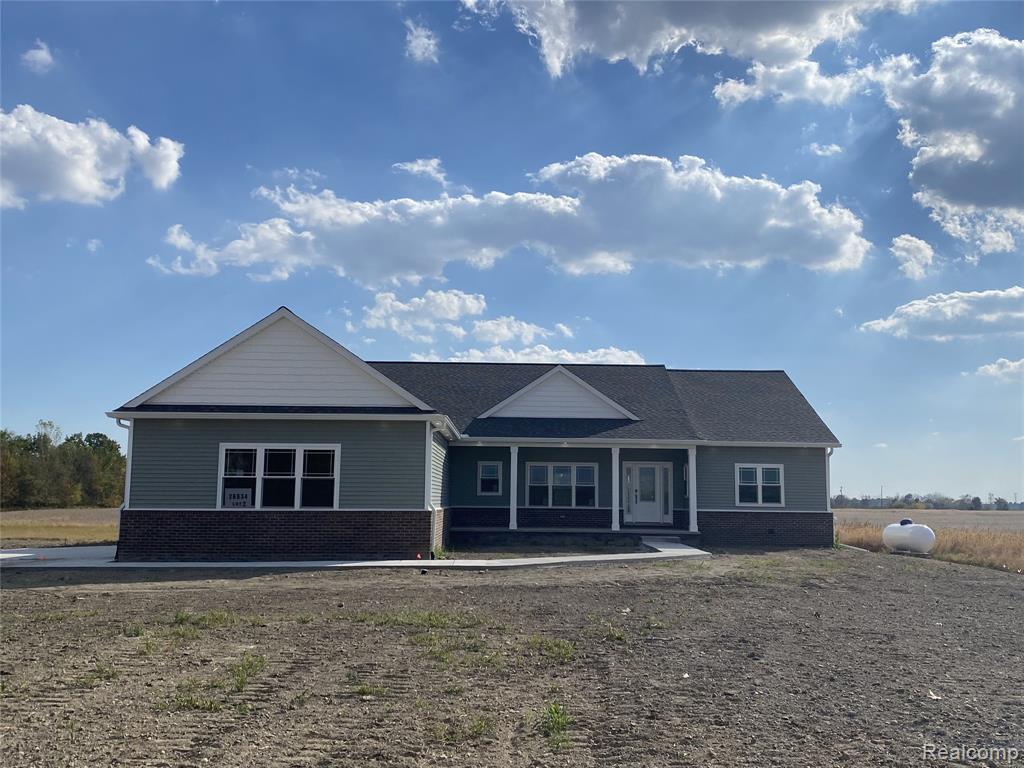26834 School Section Road, Richmond, MI 48062 — front exterior