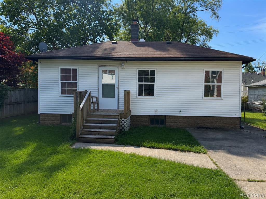 7509 Mettetal Street, Detroit, MI 48228 — front exterior