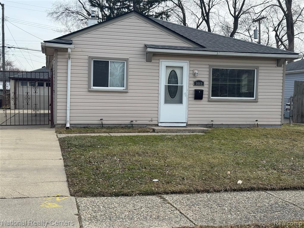 5669 KATHERINE Street, Dearborn Heights, MI 48125 — front exterior