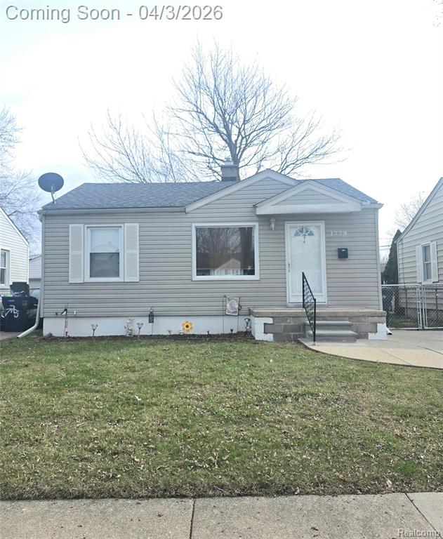 1779 Progress Avenue, Lincoln Park, MI 48146 — front exterior