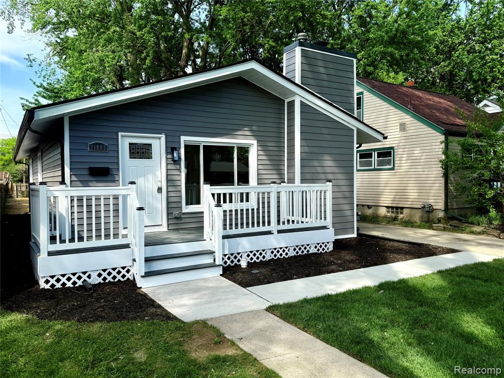 21805 Downing Street, Saint Clair Shores, MI 48080 — front exterior
