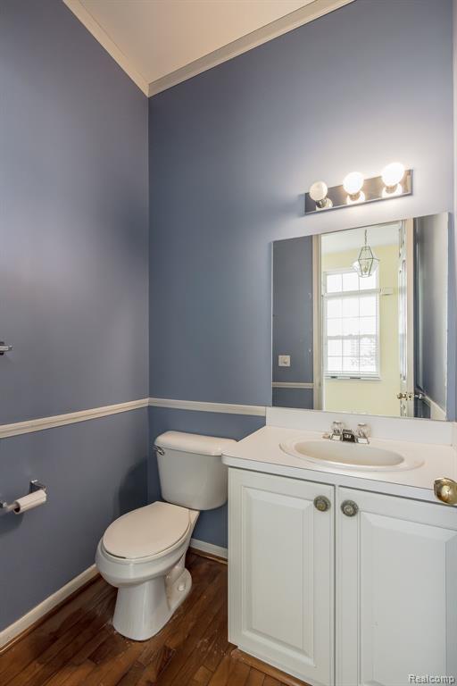 1/2 bath on entry level
