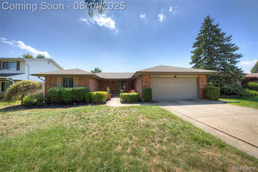 44323 Hanford Road, Canton, MI 48187 — front exterior