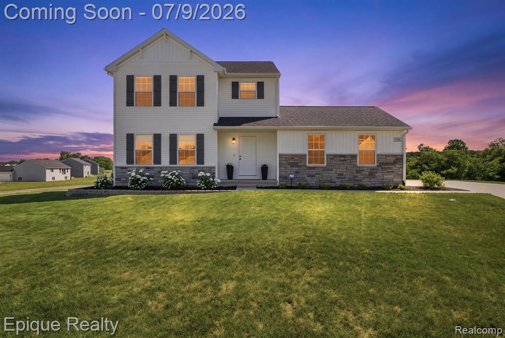 7269 Wildflower Ct Court, Grand Blanc, MI 48439 — front exterior
