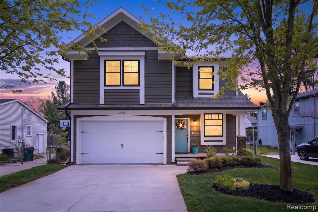 46099 Neeson Street, Northville, MI 48167 — front exterior