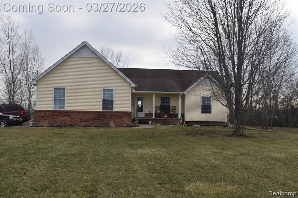 6619 Fisher Road, MI 48032 — front exterior