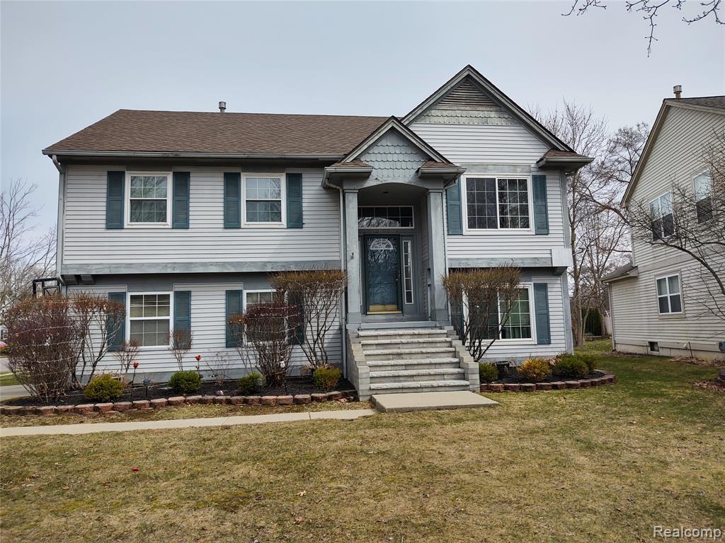 1432 Pond View Court, Wixom, MI 48393 — front exterior