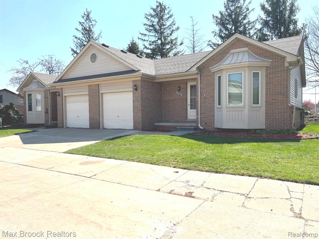 4062 Heatherwood Court, Warren, MI 48092 — front exterior