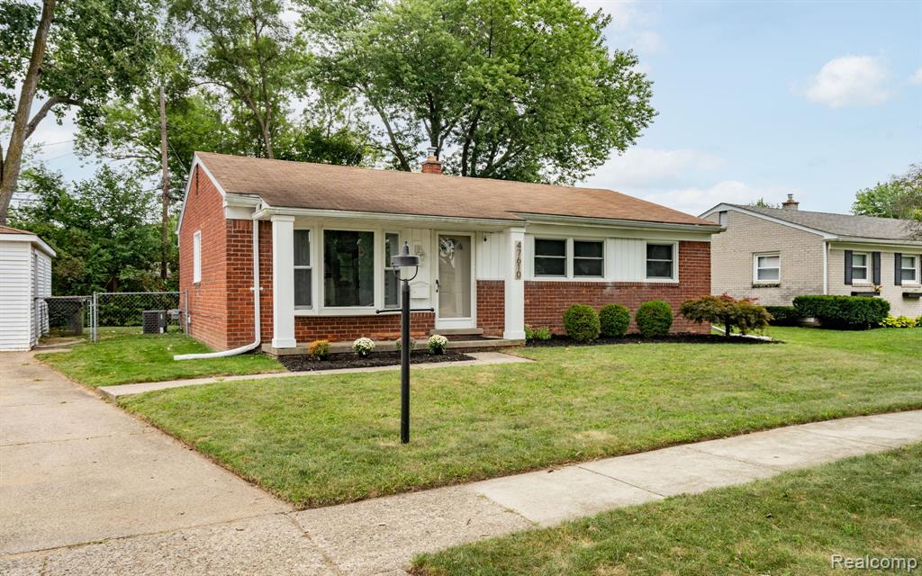 47610 Winthrop Street, Shelby Twp, MI 48317 — front exterior