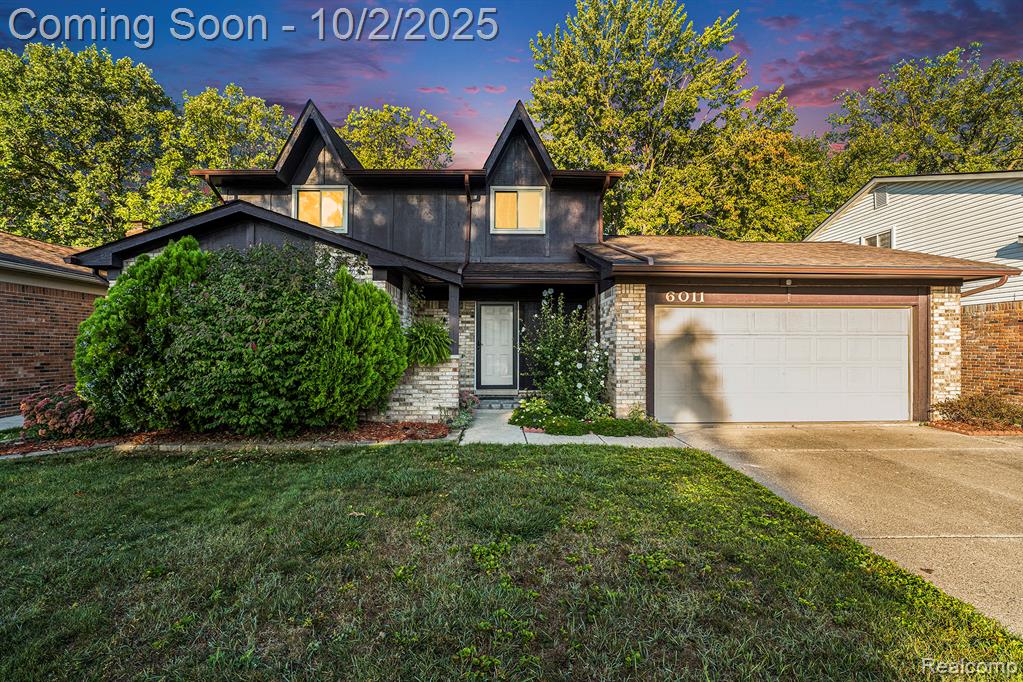 6011 Beaufort Drive, Canton, MI 48187 — front exterior