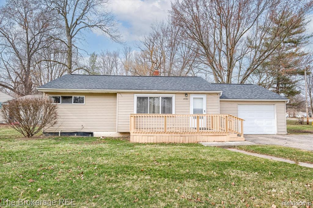 4093 Coral Street, Burton, MI 48509 — front exterior