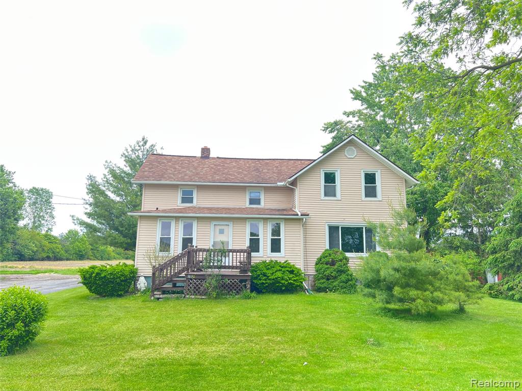 9890 Chinavare Road, Newport, MI 48166 — front exterior