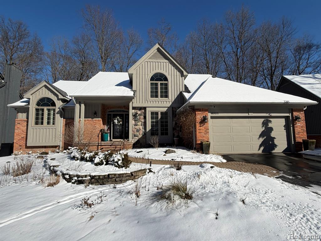 6301 Mission Drive, West Bloomfield, MI 48324 — front exterior