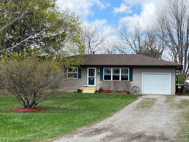 5242 Osburn Drive, Tecumseh, MI 49286 — front exterior