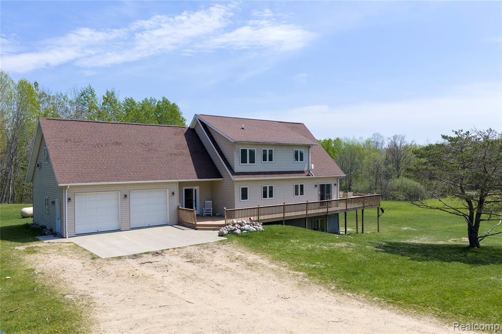4180 Sage Lake Road, Lupton, MI 48635 — front exterior