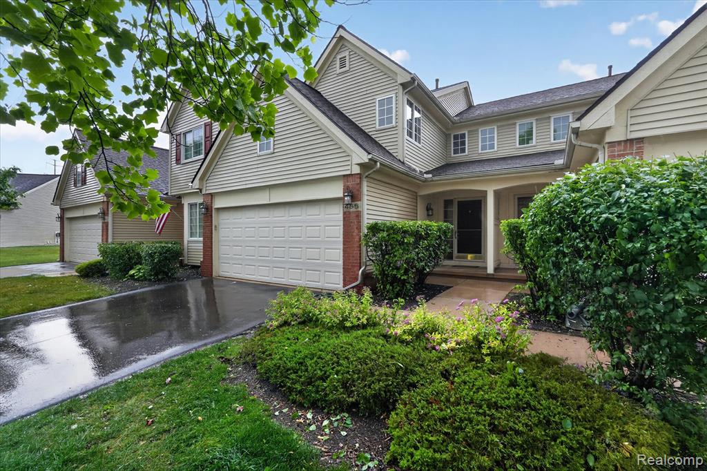 456 Lilly View Court, Howell, MI 48843 — front exterior