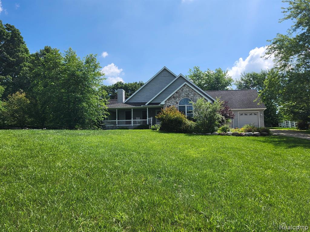 80442 WOODRIDGE Lane, Romeo, MI 48065 — front exterior