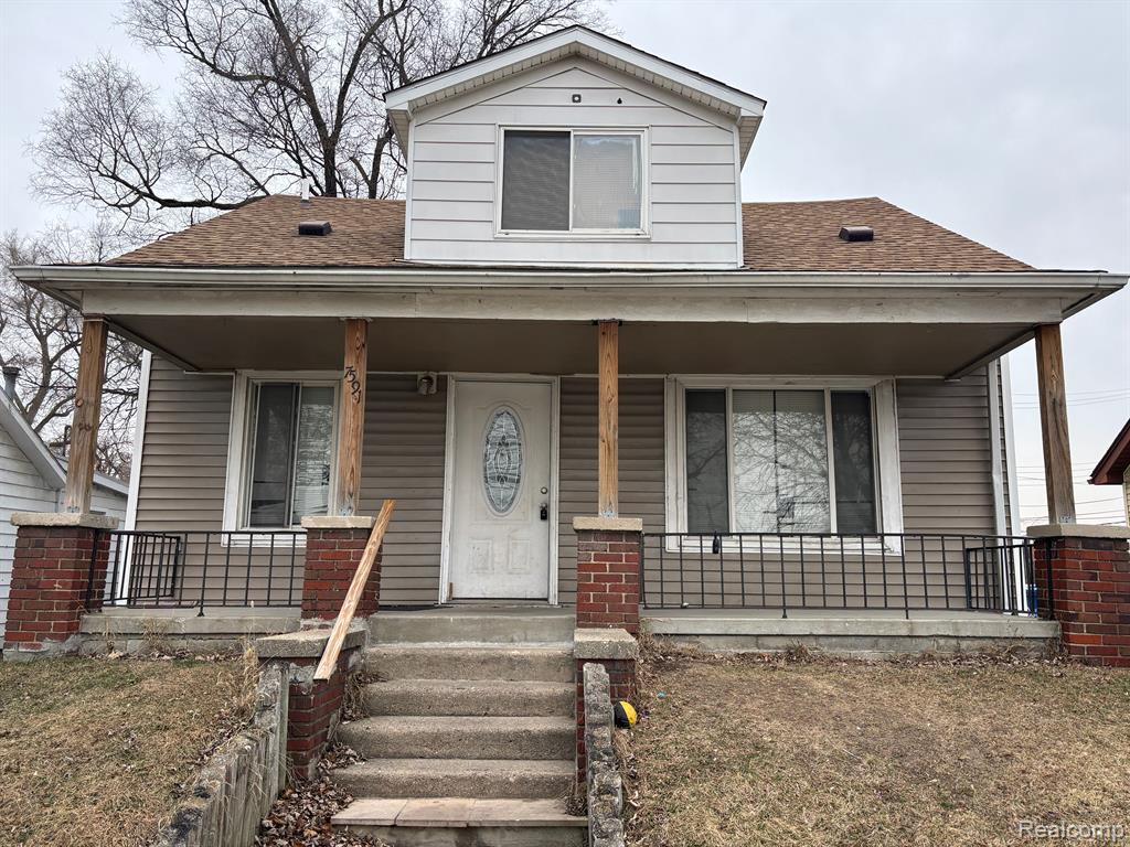 7591 PAIGE Avenue, Warren, MI 48091 — front exterior
