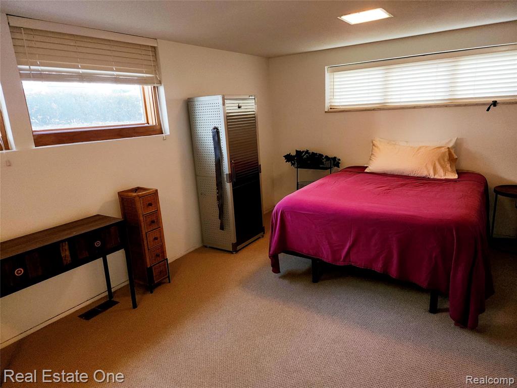 Bedroom on lower level