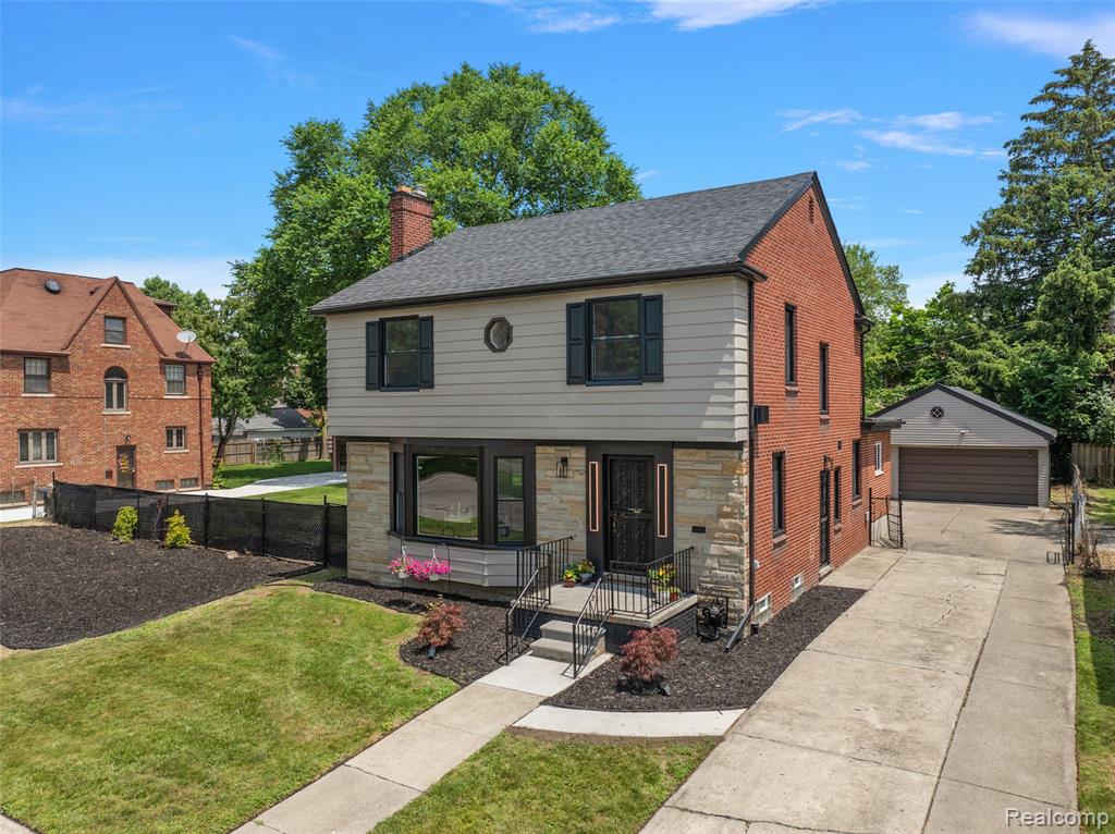 9161 W Outer Drive, Detroit, MI 48219 — front exterior