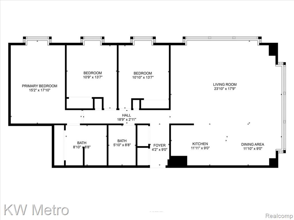 1300 E Lafayette Street, 1001, Detroit, MI 48207 — Photo 46