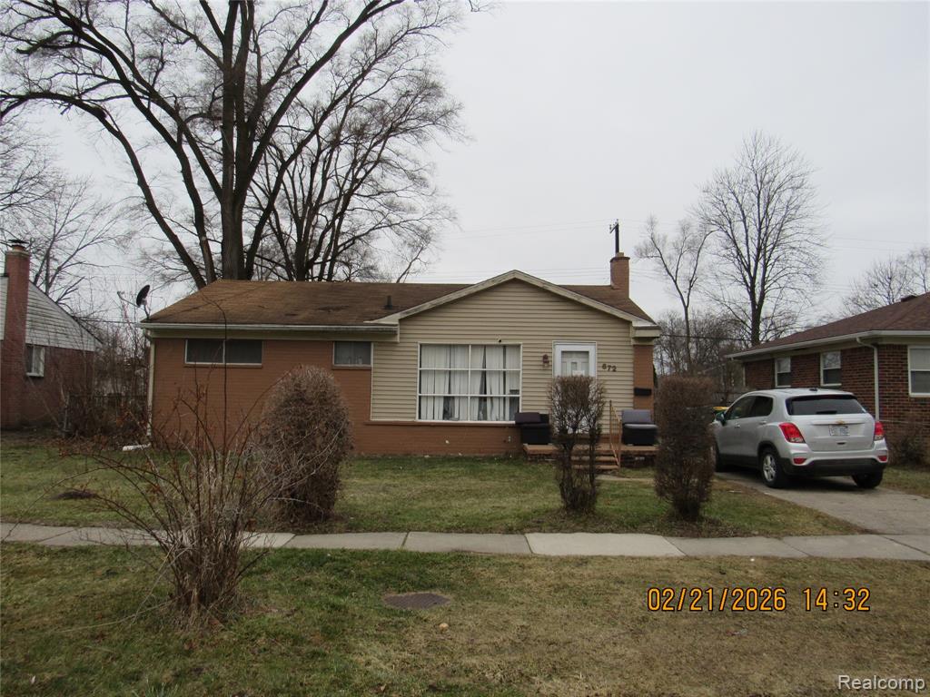 672 Nash Avenue, Ypsilanti, MI 48198 — front exterior