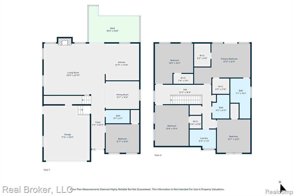 View of floor plan / room layout