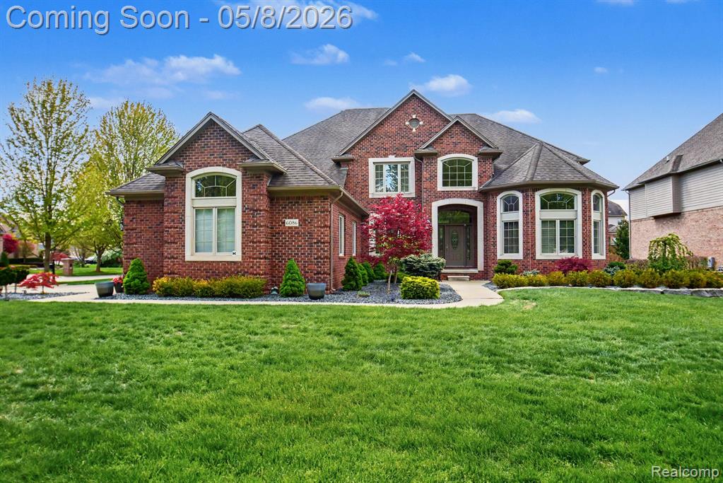 6086 Admiral Court, Washington, MI — front exterior