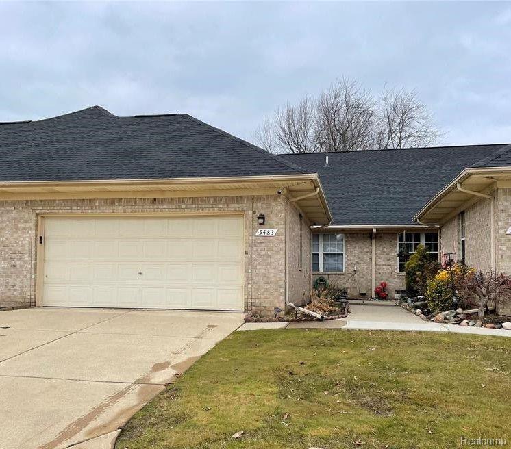 5483 Seabreeze Lane, Sterling Heights, MI 48310 — front exterior
