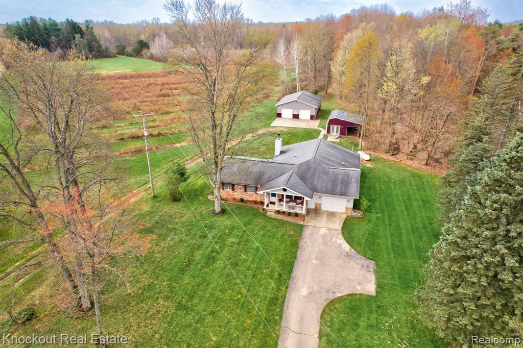 13319 Blueberry Lane, Otter Lake, MI 48464 — front exterior