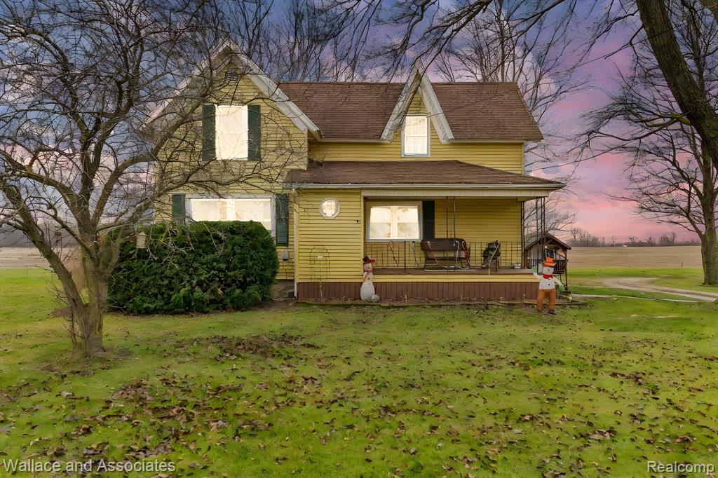 1023 W Burns Line Road, Melvin, MI 48454 — front exterior