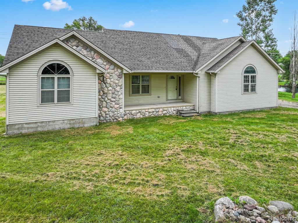 6051 Hough Road, Almont, MI 48003 — front exterior