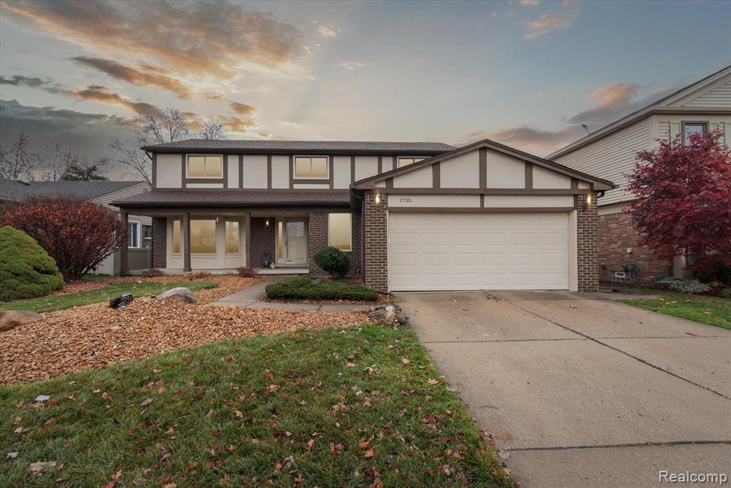 7730 CHARRINGTON Drive, Canton, MI 48187 — front exterior