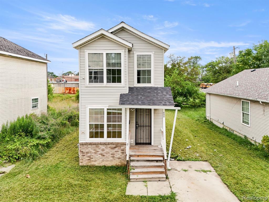 101 Stevens Street, Highland Park, MI 48203 — front exterior
