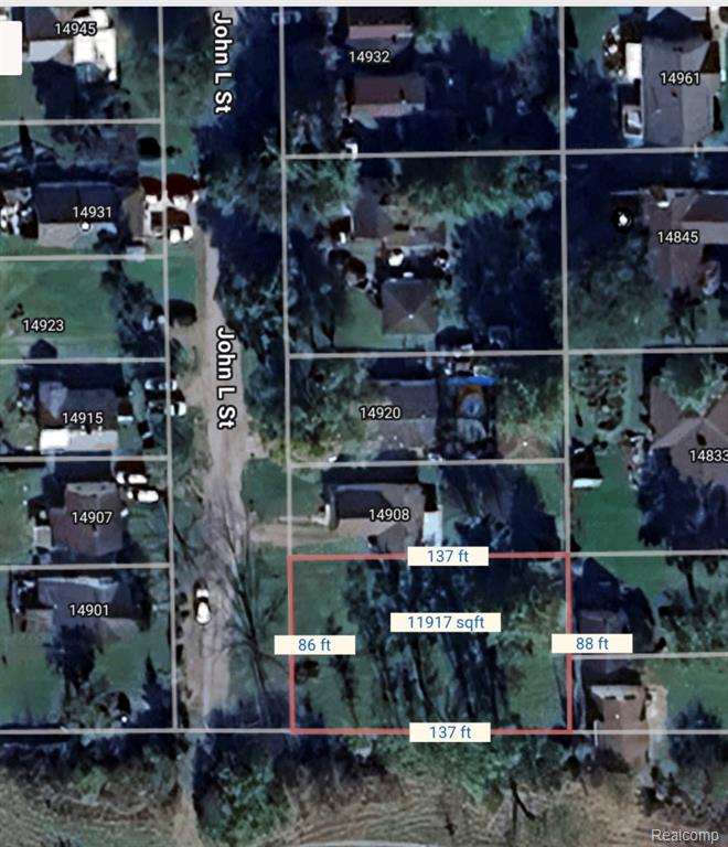 Vacant Lot John L Street, Flat Rock, MI 48134 — front exterior