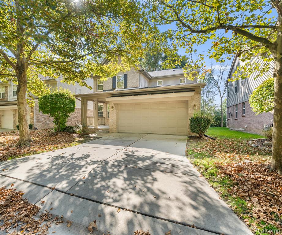 48181 NOTTINGHILL Lane, Canton, MI 48188 — front exterior