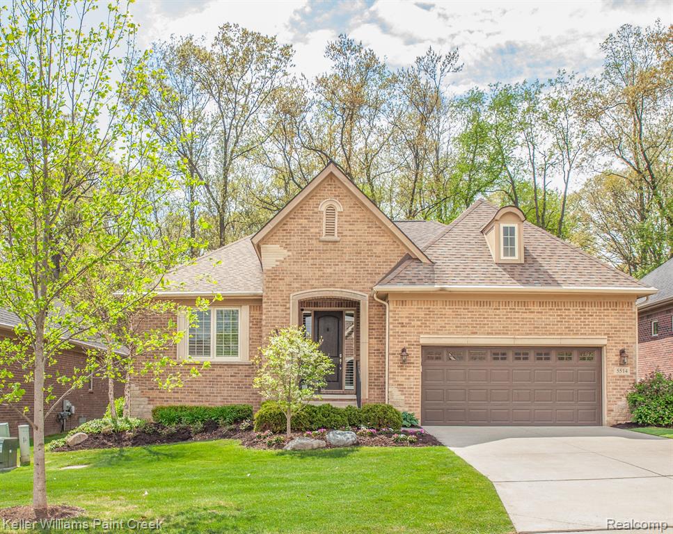 5514 WOODFALL Road, Clarkston, MI 48348 — front exterior