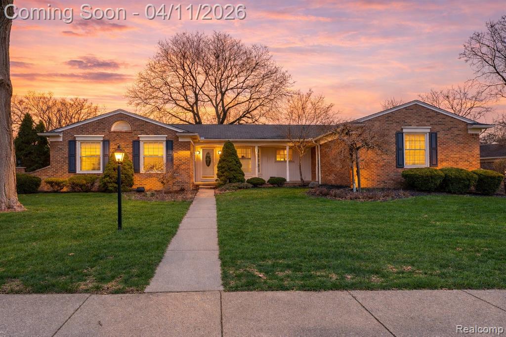 46048 Quail Ridge Drive, Plymouth, MI 48170 — front exterior