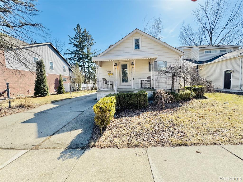 708 DAVIS Avenue, Birmingham, MI 48009 — front exterior