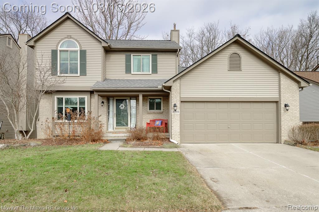 3115 River Meadow Circle, Canton, MI 48188 — front exterior