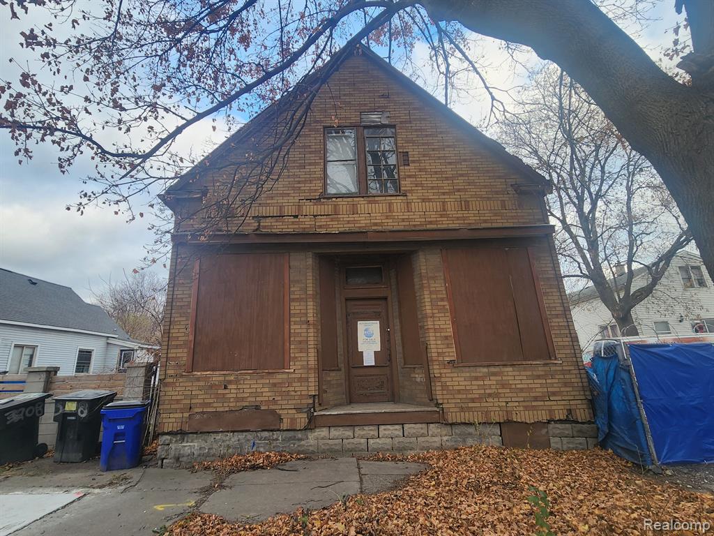 3196 LOCKWOOD Street, Detroit, MI 48210 — front exterior