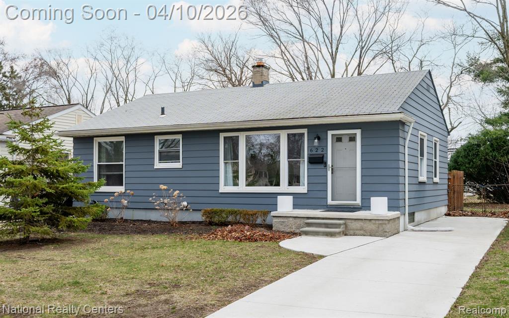 622 N Connecticut Avenue, Royal Oak, MI 48067 — front exterior
