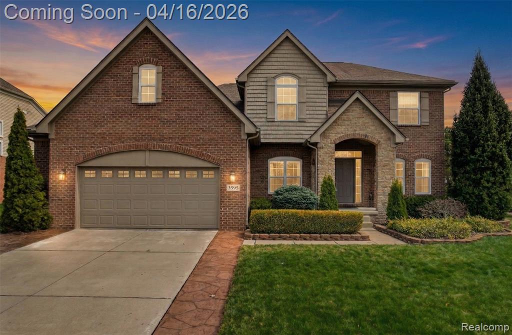 3595 Hogan Circle, Rochester, MI 48307 — front exterior