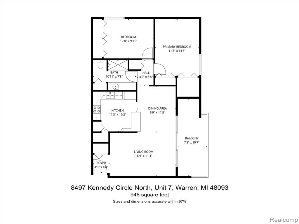 8497 Kennedy Circle, 7, Warren, MI 48093 — Photo 42