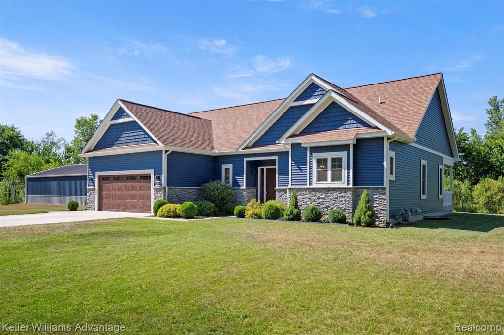 3880 KANE Road, Carleton, MI 48117 — front exterior