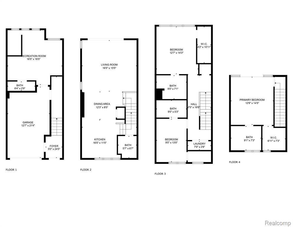 533 E Harrison Avenue, 1, Royal Oak, MI 48067 — Photo 30