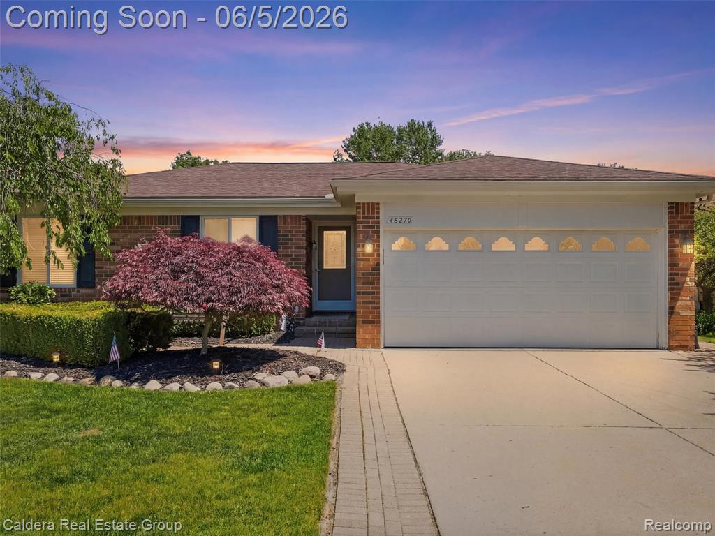 46270 Hollowoode Lane, Macomb, MI 48044 — front exterior